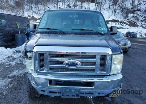 2010 Ford Econoline E350 Super Duty Wagon from USA, damaged, VIN 1FBNE3BS0ADA76601